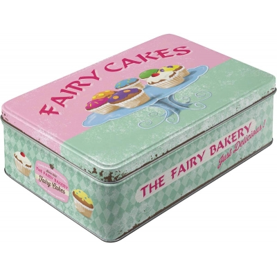 Fairy Cakes Puszka Metalowa Retro Babeczki Ciastka